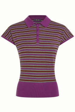 Ann Polo Top Bee Stripe