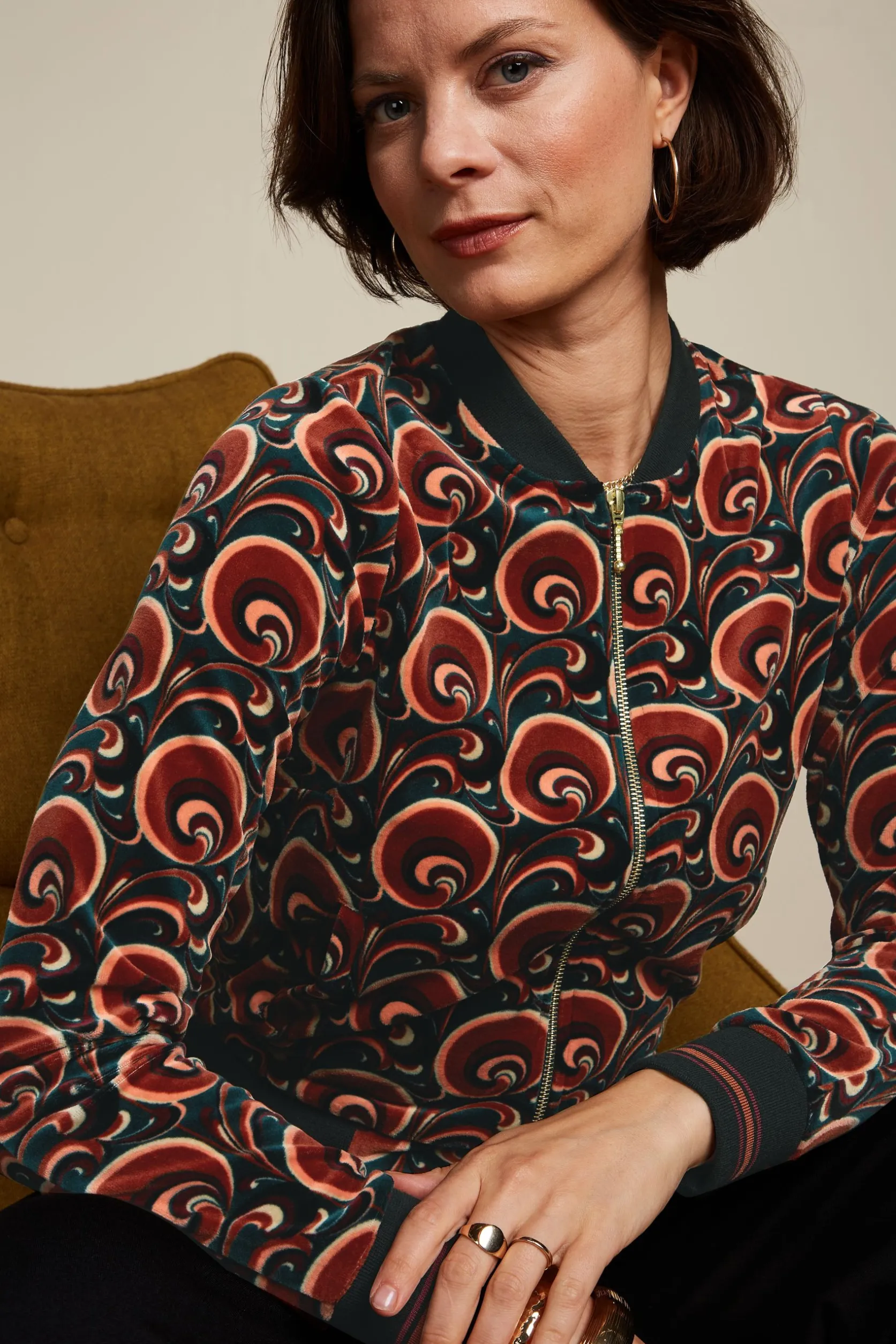 Bessie Jacket Patchouli