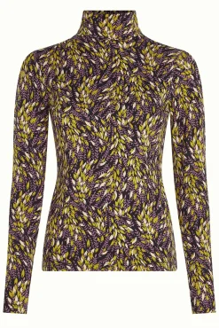 Betsy Rollneck Top Osio