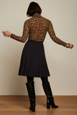 Betsy Rollneck Top Patchouli