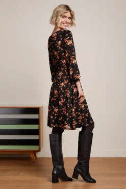 Betty Bellsleeve Dress Rivera