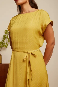 Betty Loose Fit Dress Bisque