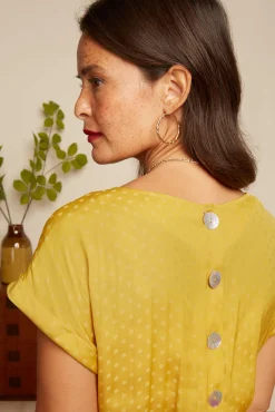Betty Loose Fit Dress Bisque