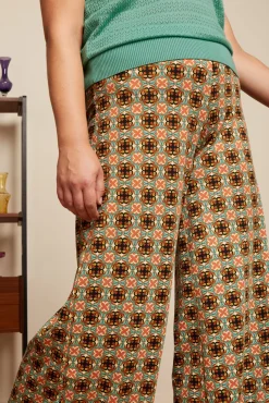 Border Palazzo Pants Casey