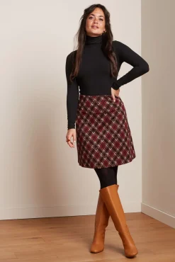 Border Skirt Riley Jacquard