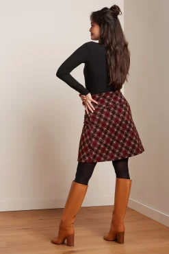 Border Skirt Riley Jacquard