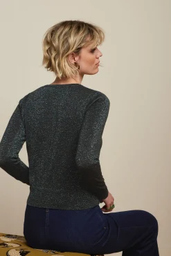 Cardi Roundneck Lapis