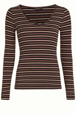 Carice V Top Pimm Stripe