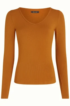 Carice V Top Uni Rib