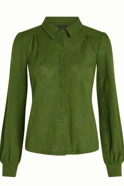 Carina Blouse Buzz Jacquard