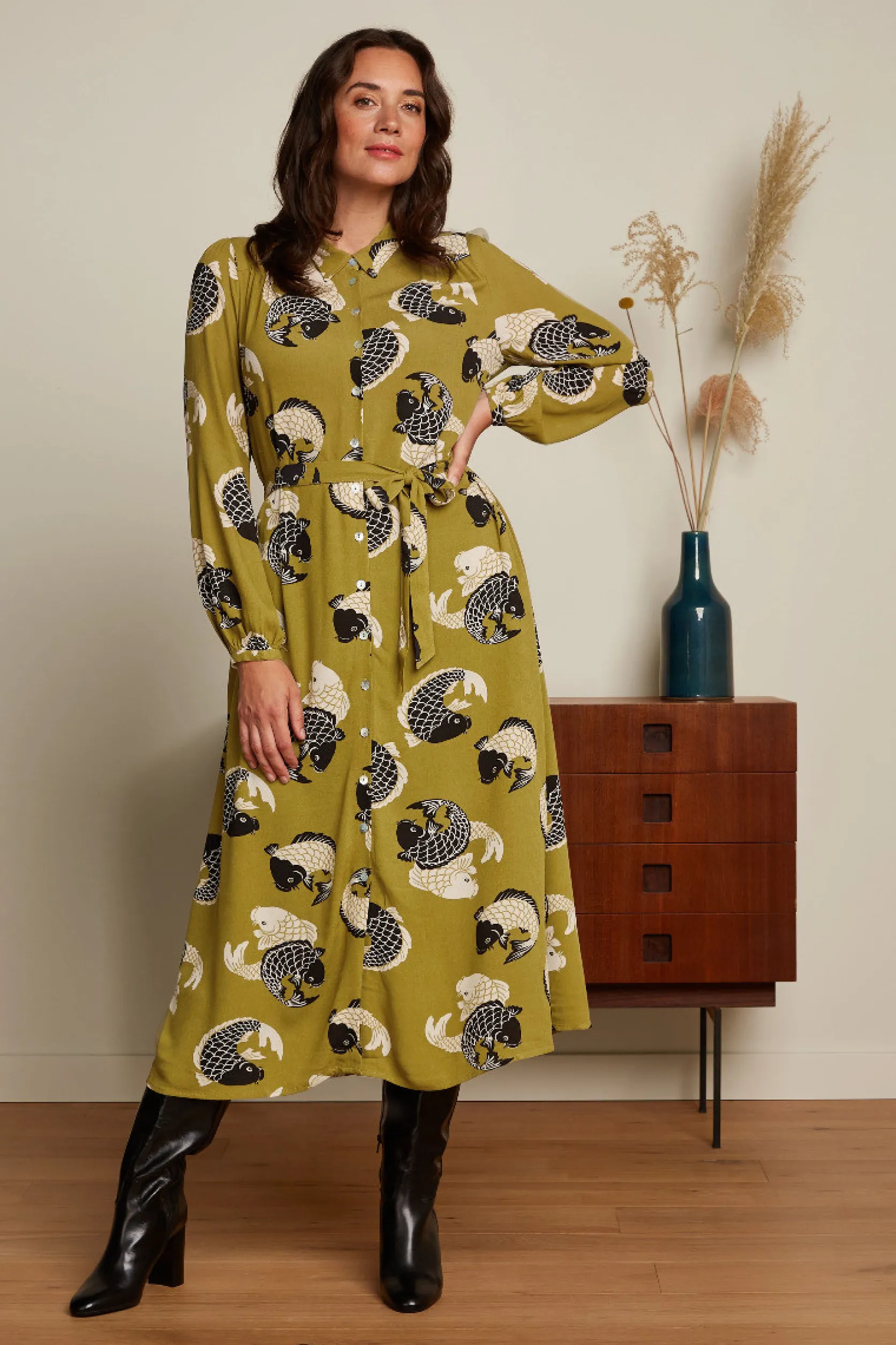 Carina Dress Koi