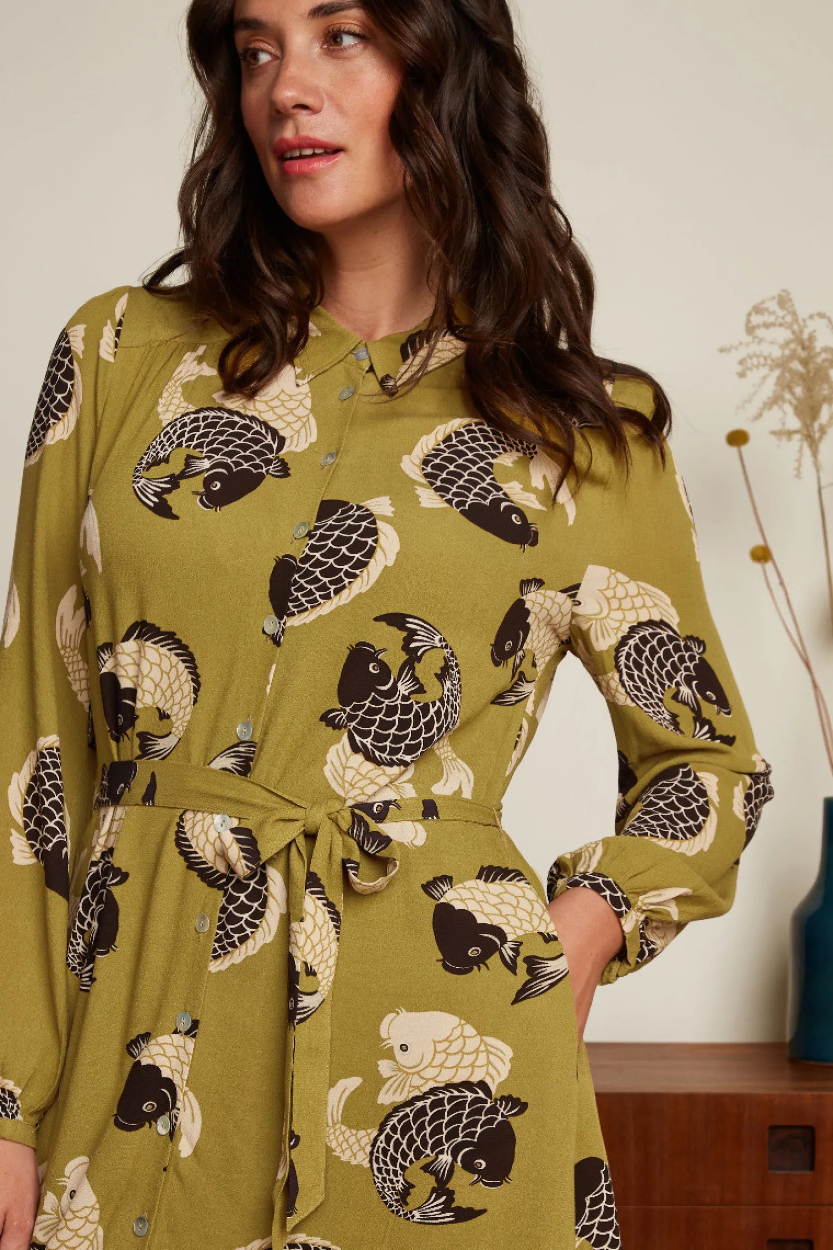 Carina Dress Koi
