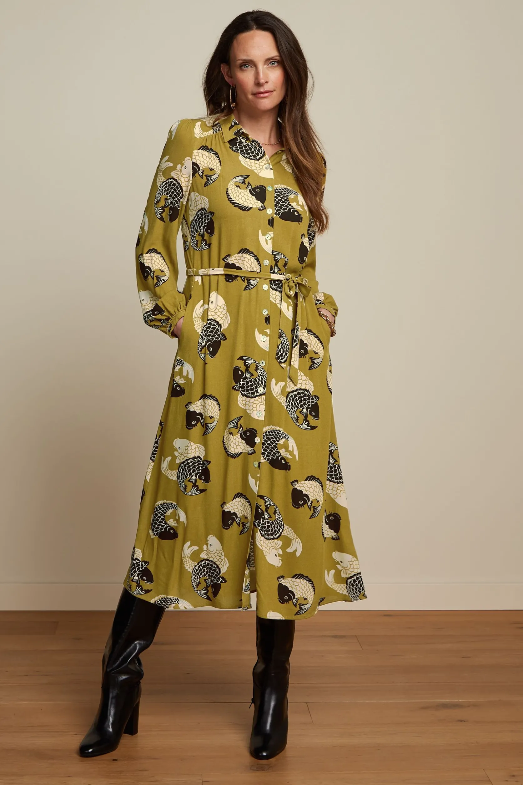 Carina Dress Koi
