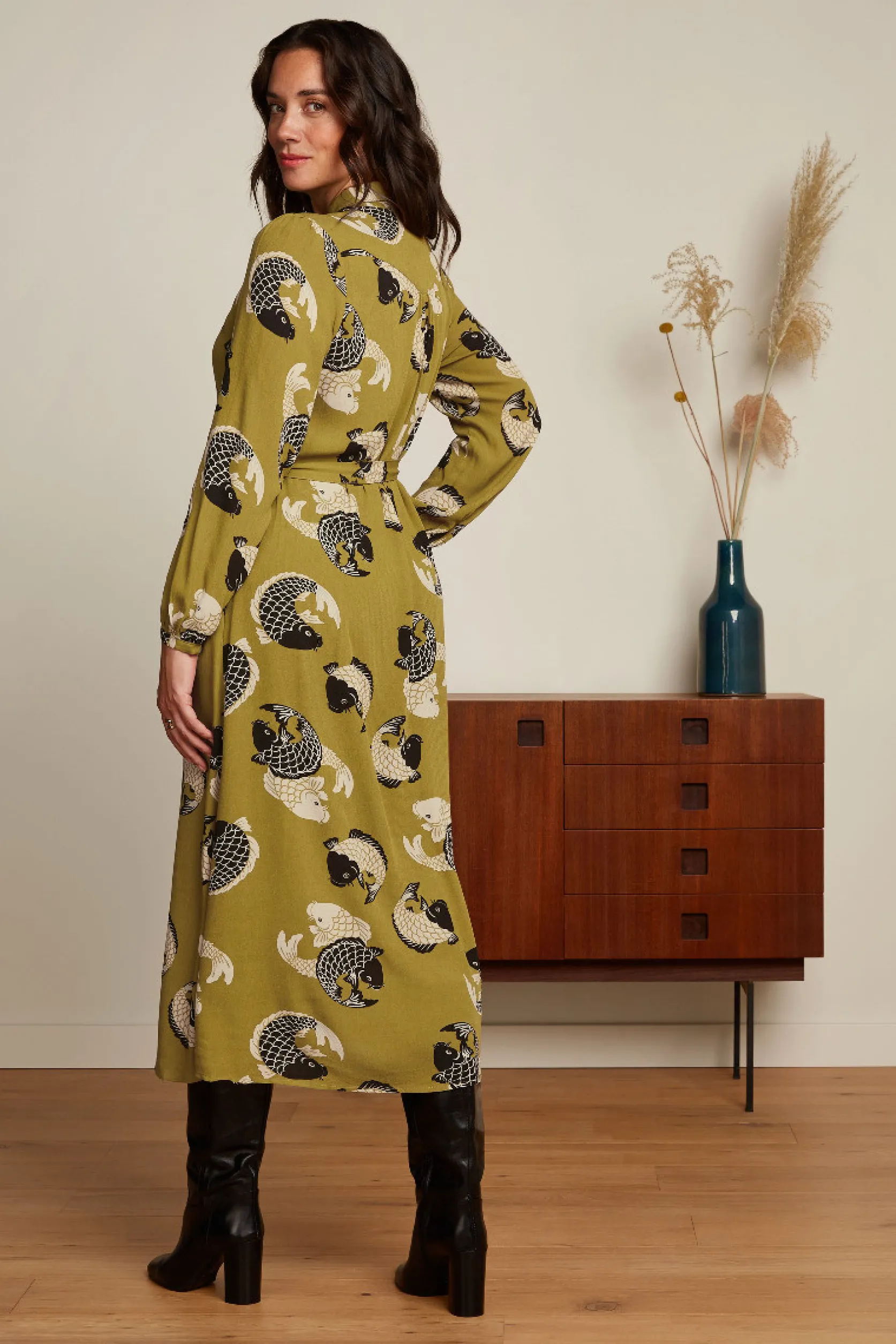 Carina Dress Koi