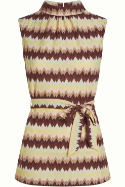 Dita Tunic Top Carmine