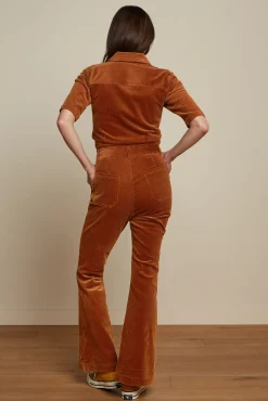 Garbo Flare Jumpsuit Corduroy
