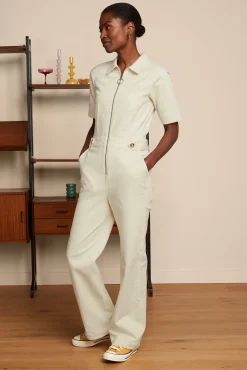 Garbo Zip Jumpsuit Marine
