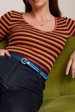 Glitter Braid Belt