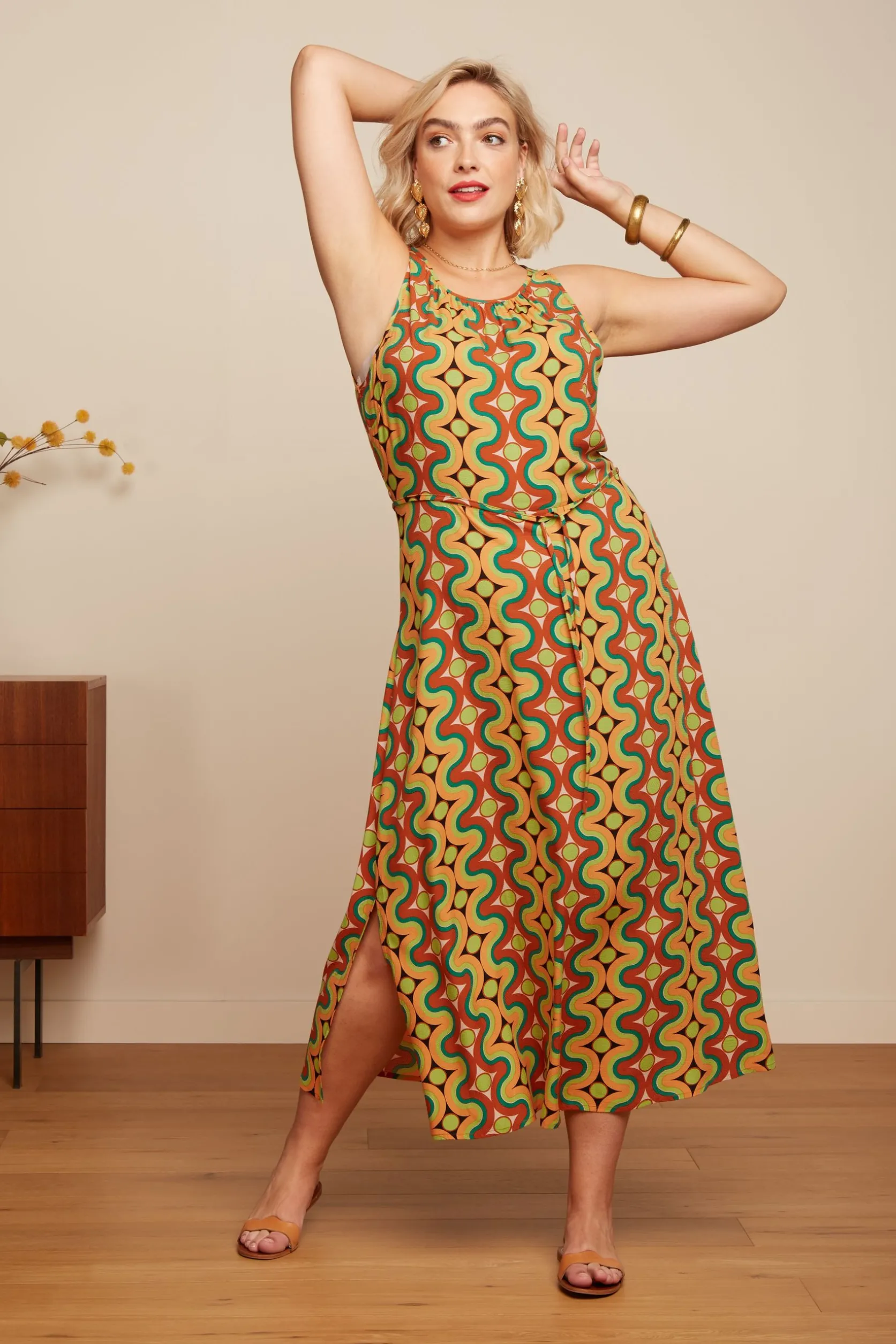 Hazel Midi Dress Kizko