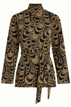 Heloise Tunic Top Bobbin Jacquard