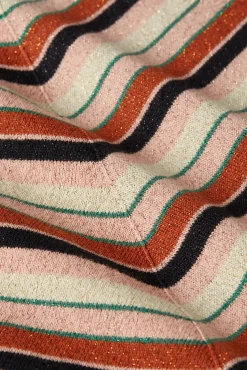 Ivy Top Lapis Stripe