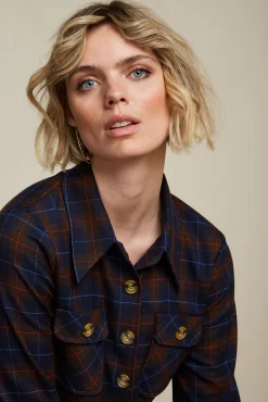 Janice Jacket Pandora Check