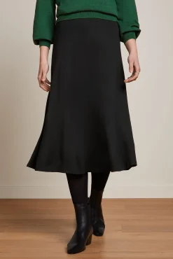 Juno Midi Skirt Milano Crepe