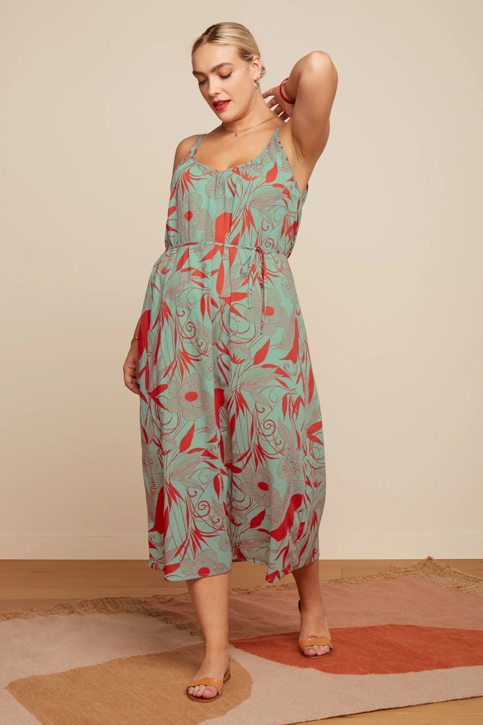 Lara Midi Dress Callier