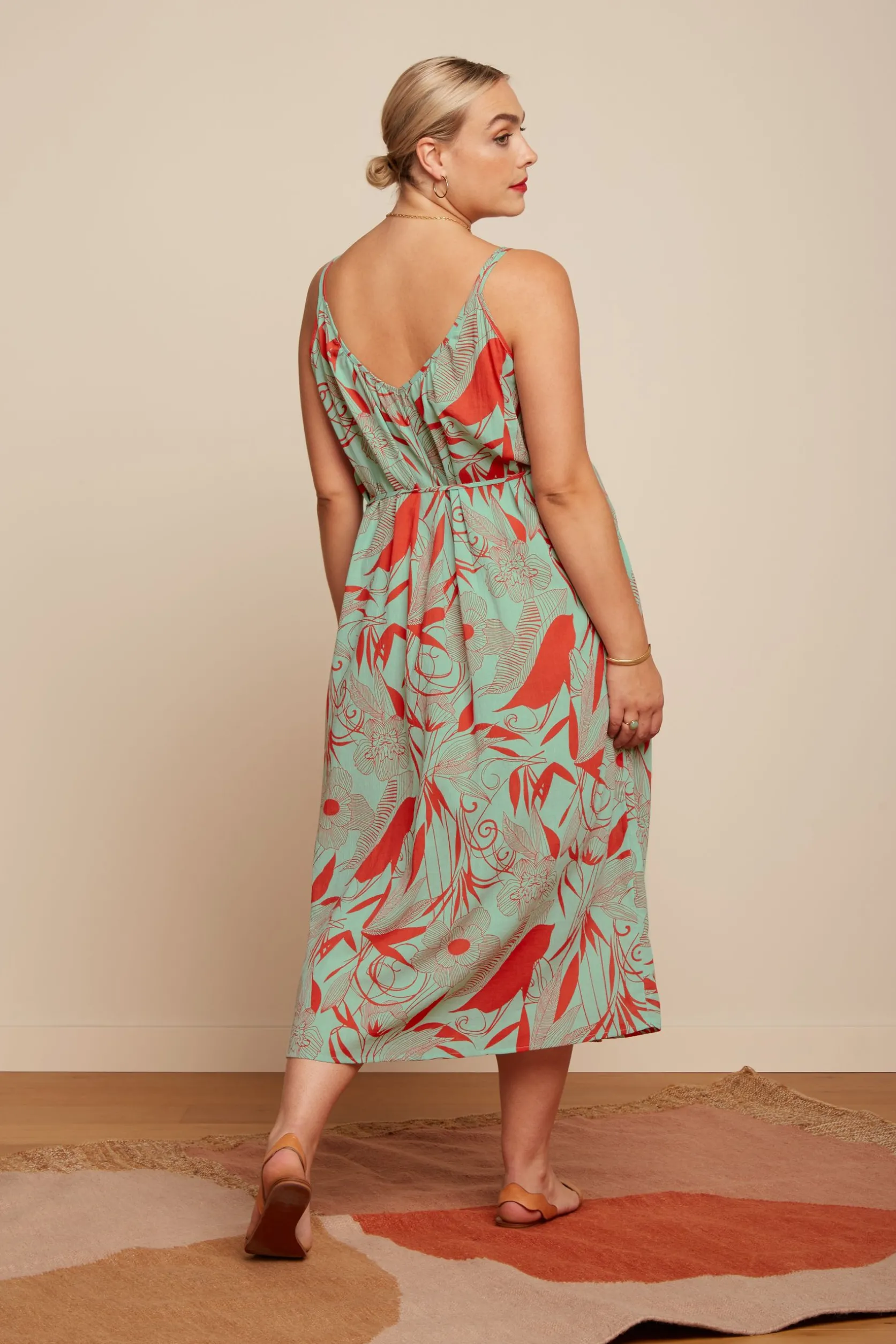 Lara Midi Dress Callier