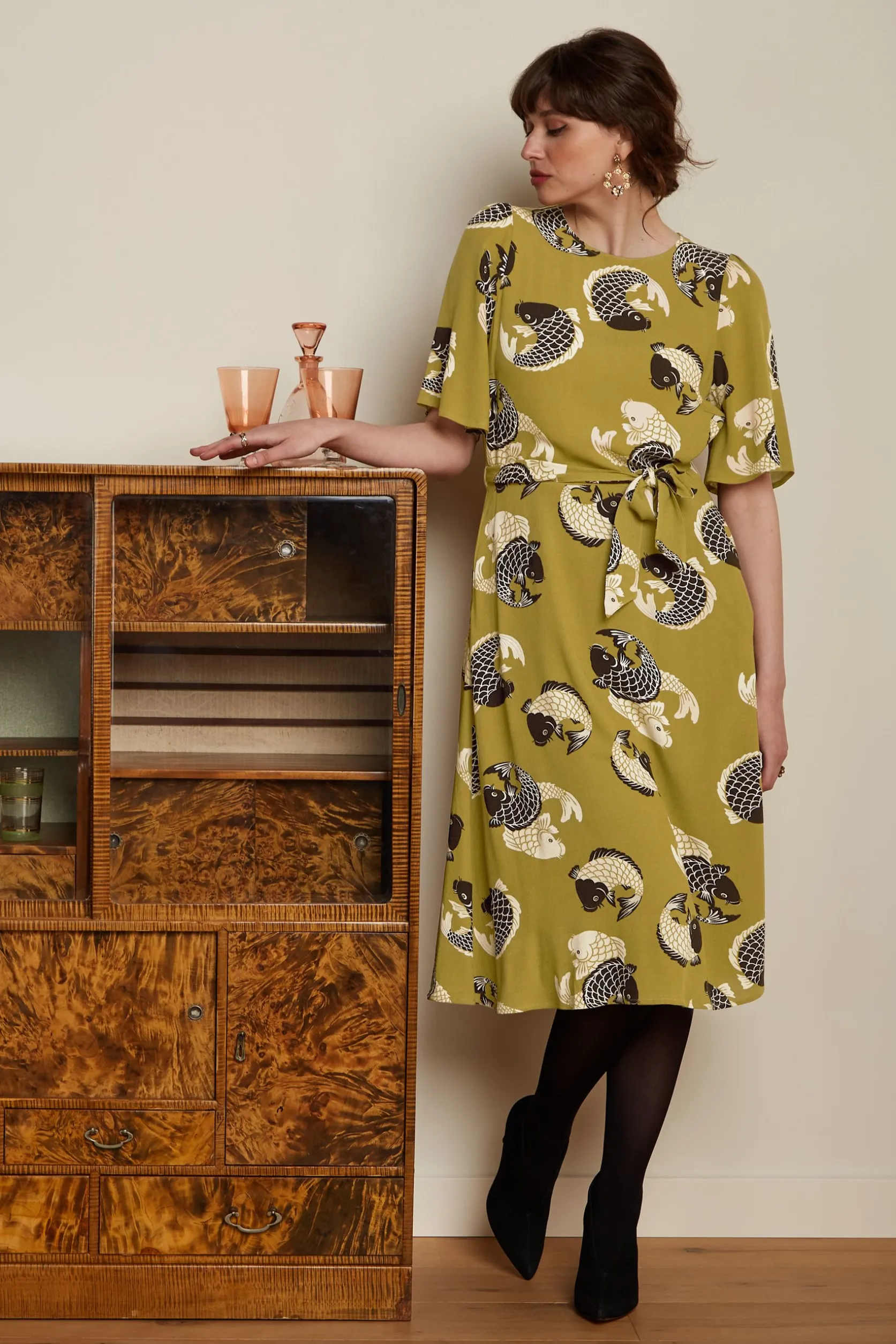 Lizzy Dress Koi