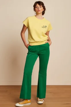 Marcie Flared Pants Babyrib