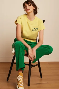 Marcie Flared Pants Babyrib