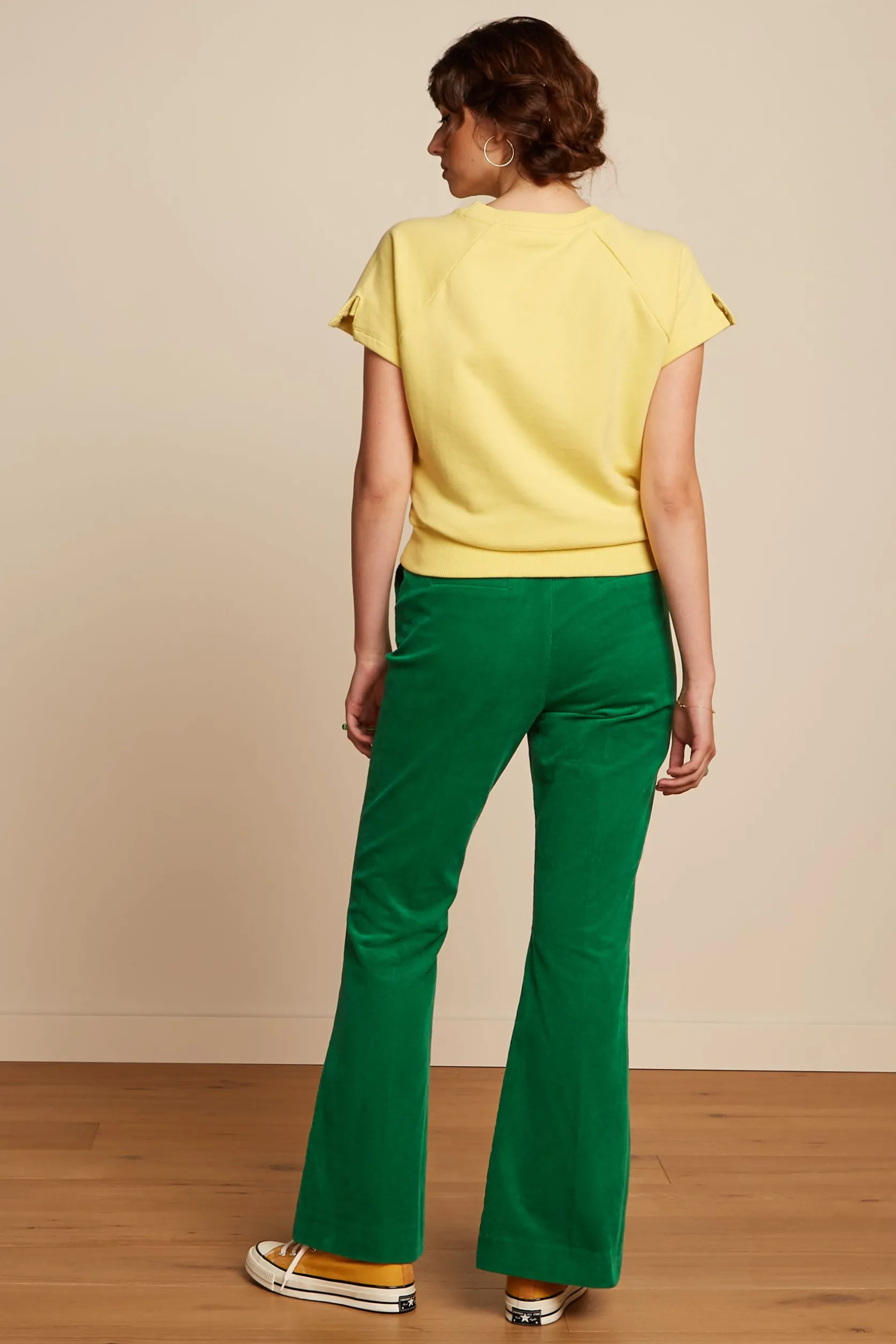 Marcie Flared Pants Babyrib