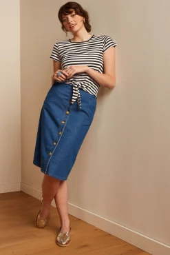 Marie Skirt Chambray