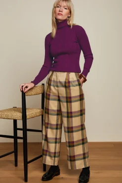 Marlene Cropped Pants Dreamer Check