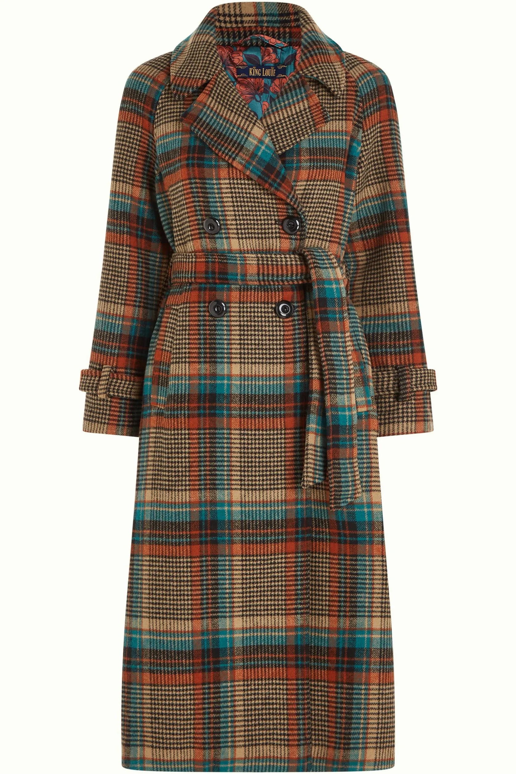 Martia Raglan Coat Fitz Check