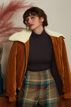 Pia Culotte Feathers Check