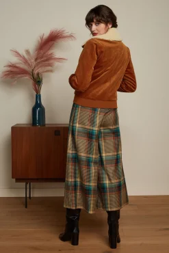 Pia Culotte Feathers Check