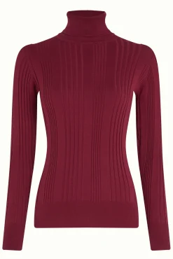 Rib Rollneck Top Club