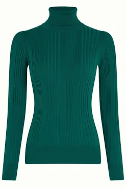 Rib Rollneck Top Club