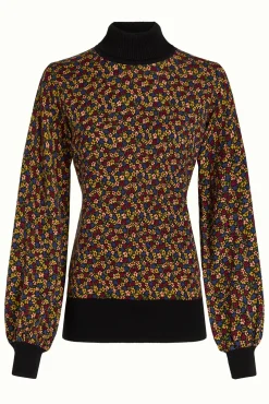 Rollneck Bell Top Flaminga