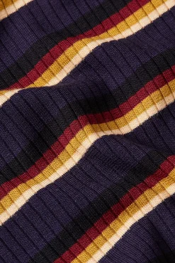 Rollneck Top Century Stripe