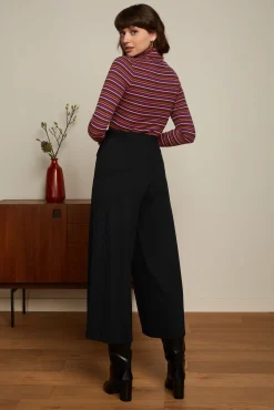 Rollneck Top Rolla Stripe