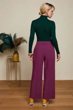 Rollneck Top Uni Rib
