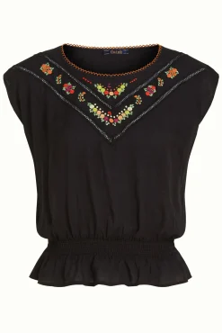 Selly Top Citrine Embroidery