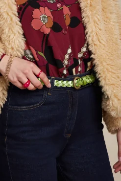 Shiny Braided Belt