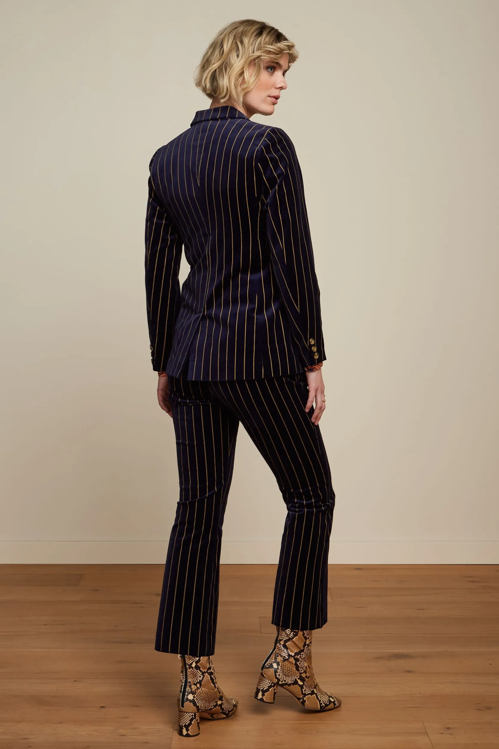 Tina Blazer Pinstripe