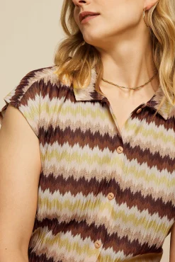 Viv Blouse Carmine