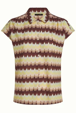 Viv Blouse Carmine